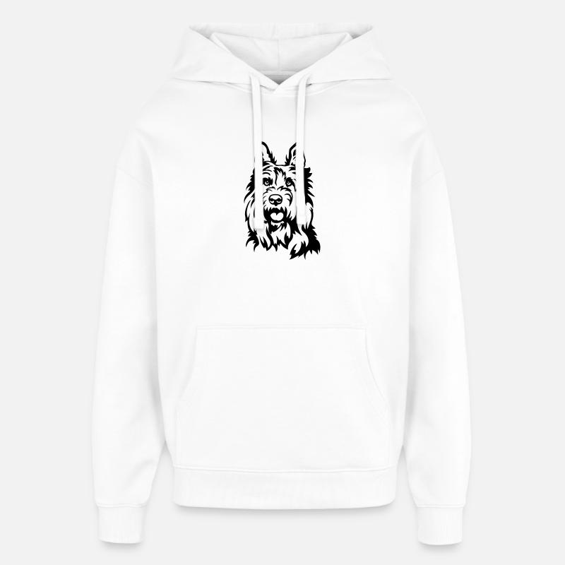 Tête de Picard - Sweat à capuche unisexe Stanley/Stella Oversized - blanc