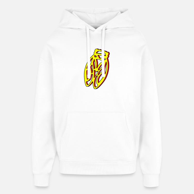 Cigale Provence - Sweat à capuche unisexe Stanley/Stella Oversized - blanc