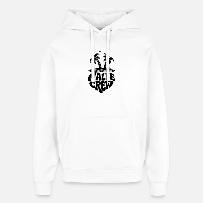 Mallorca Crew  - Oversized Unisex Hoodie von Stanley/Stella - Weiß