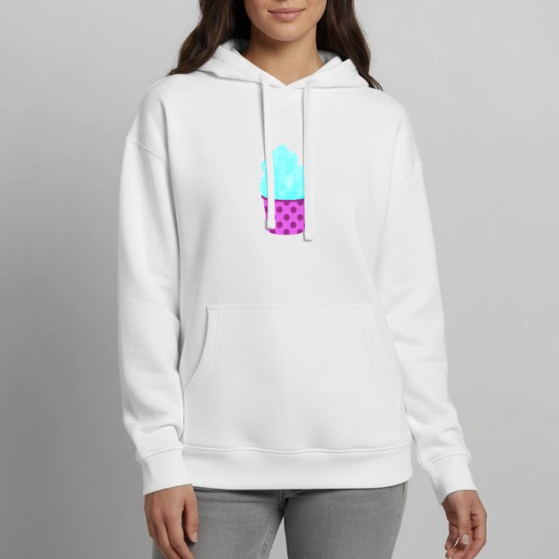 Eis Eiscreme Eiskrem Dots Punkte Softeis Sommer Oversized Unisex Hoodie von Stanley/Stella