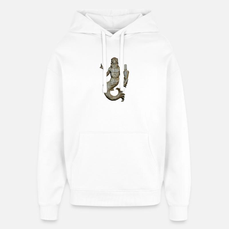 Wassermann_301124_3 - Sweat à capuche unisexe Stanley/Stella Oversized - blanc