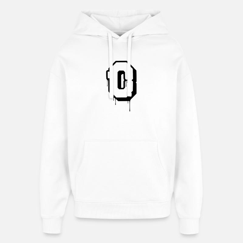 Style Graffiti 0 - Sweat à capuche unisexe Stanley/Stella Oversized - blanc