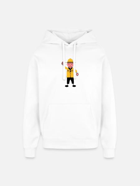 Scout - Oversized Unisex Hoodie by Stanley/Stella - white