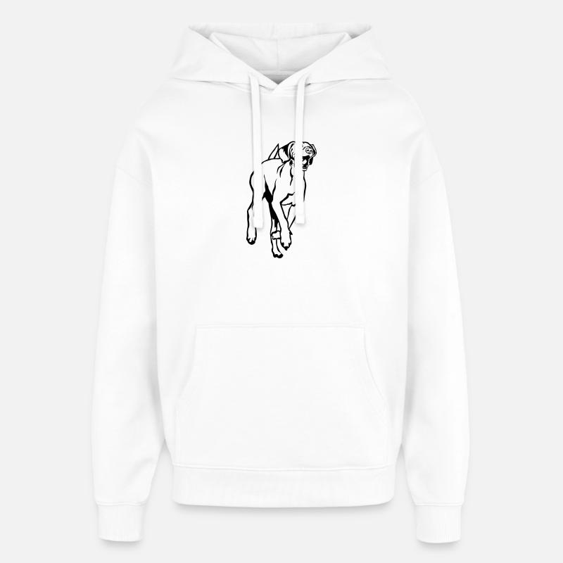 Magyar Vizsla - Sweat à capuche unisexe Stanley/Stella Oversized - blanc