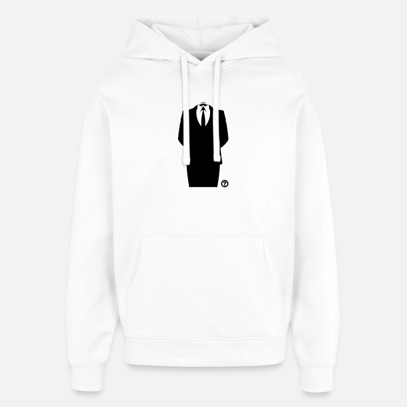Anon Suit Hack Masque Shirt - Sweat à capuche unisexe Stanley/Stella Oversized - blanc