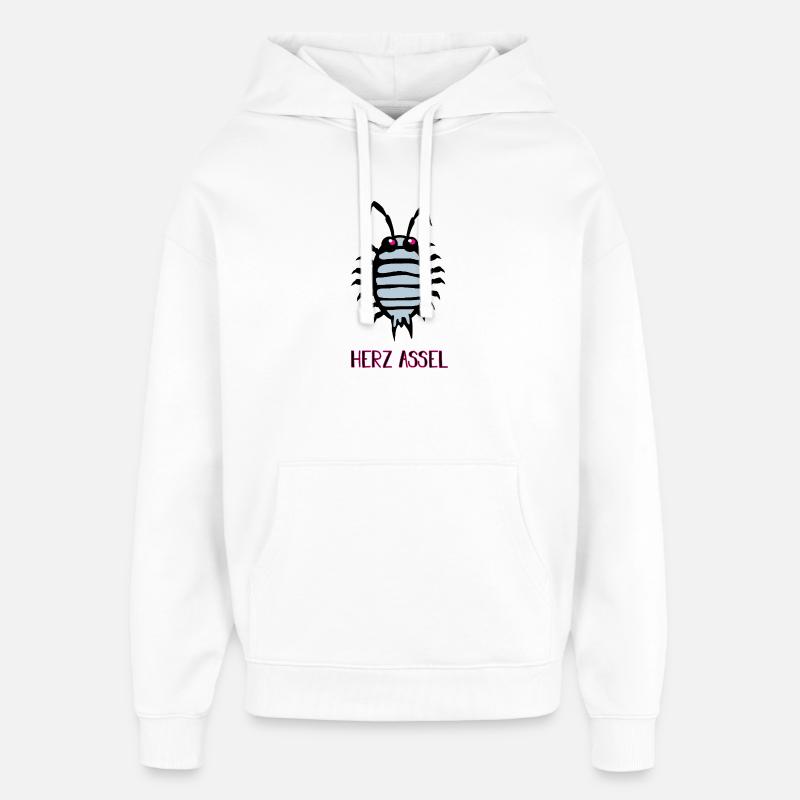 Cloporte - Sweat à capuche unisexe Stanley/Stella Oversized - blanc