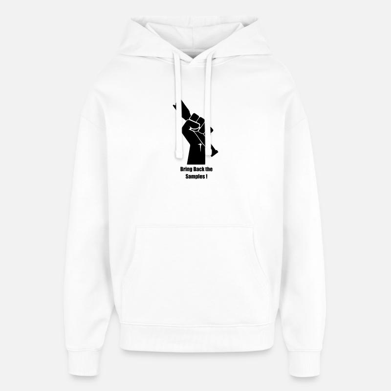 Ramenez les échantillons - Sweat à capuche unisexe Stanley/Stella Oversized - blanc
