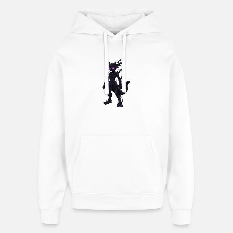 Kokkai - Sweat à capuche unisexe Stanley/Stella Oversized - blanc