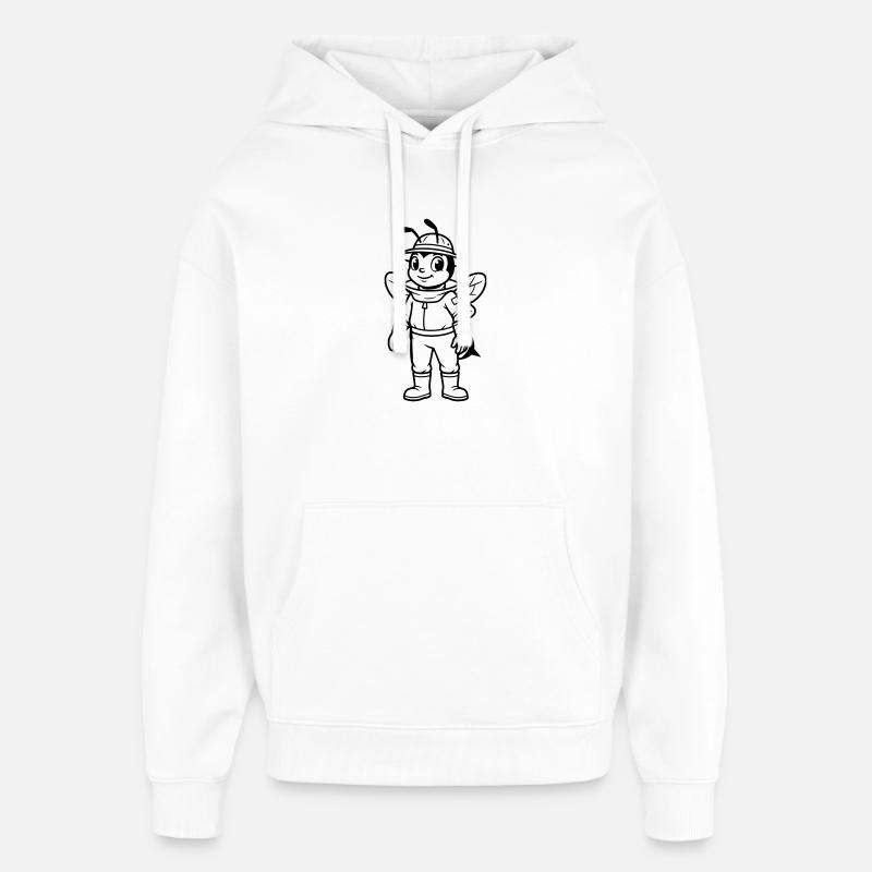 Apiculteur - Sweat à capuche unisexe Stanley/Stella Oversized - blanc