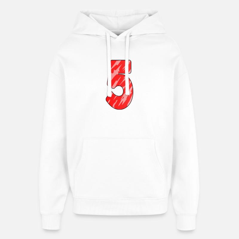5 - Sweat à capuche unisexe Stanley/Stella Oversized - blanc