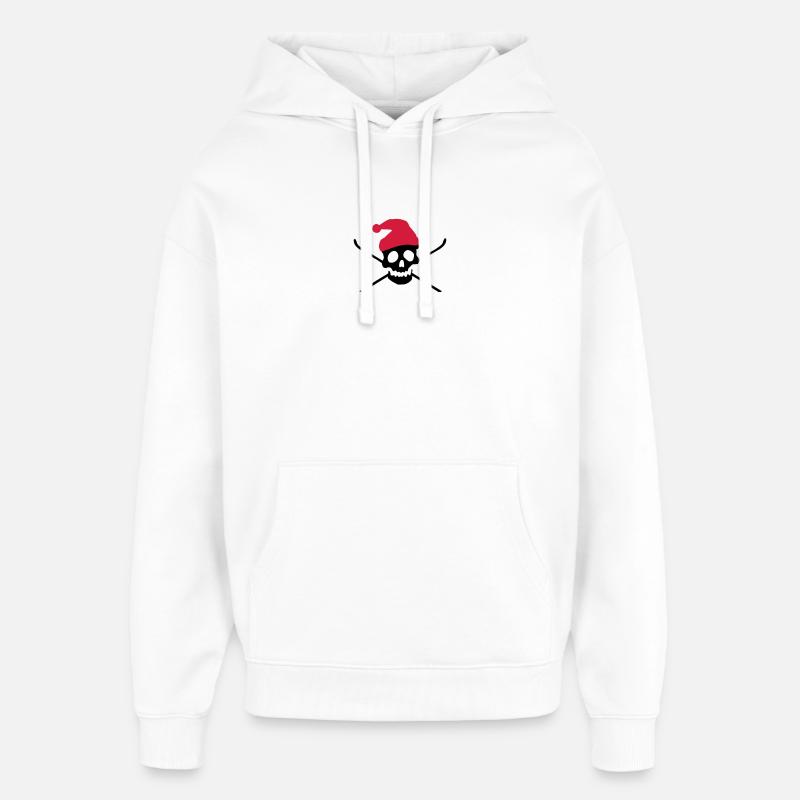 ski - Oversized Unisex Hoodie by Stanley/Stella - white