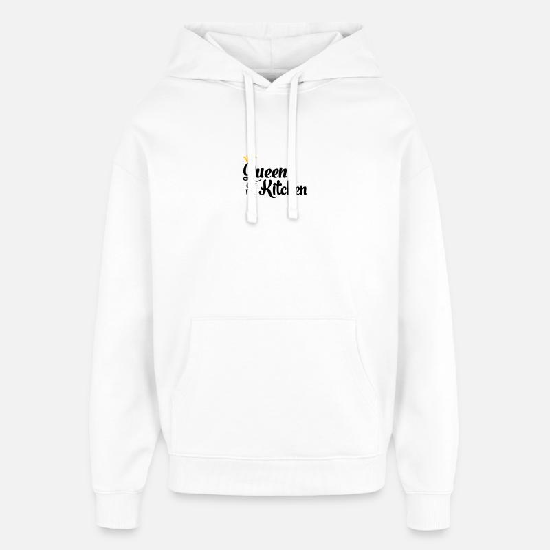 Cuire - Sweat à capuche unisexe Stanley/Stella Oversized - blanc