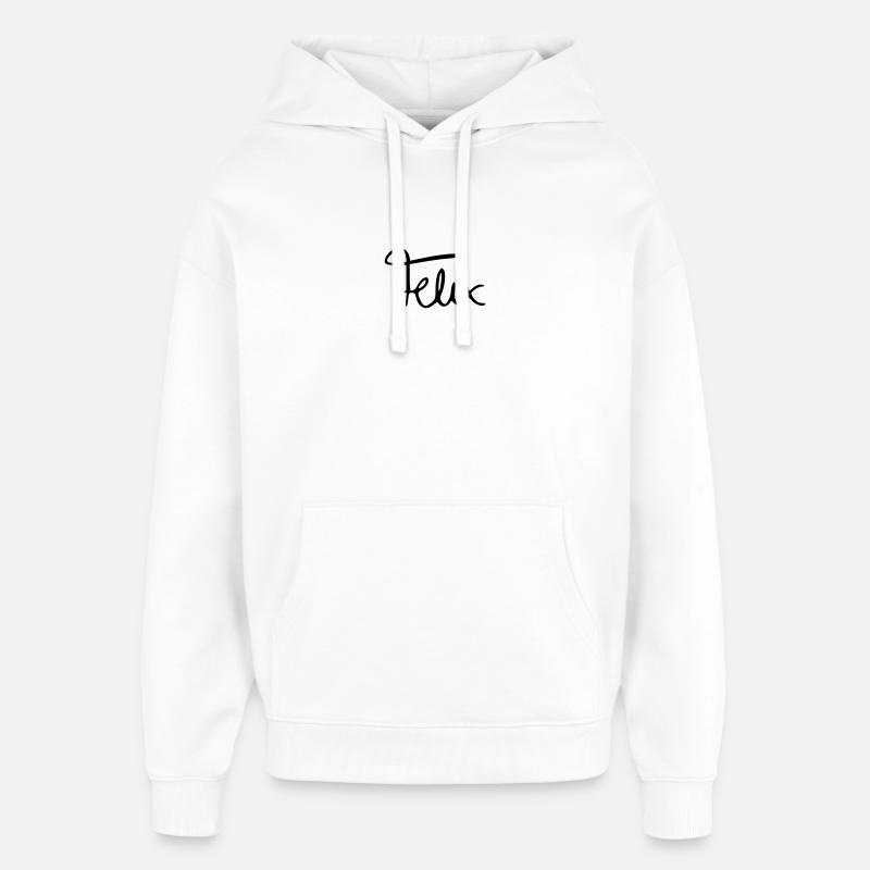Felix - Sweat à capuche unisexe Stanley/Stella Oversized - blanc