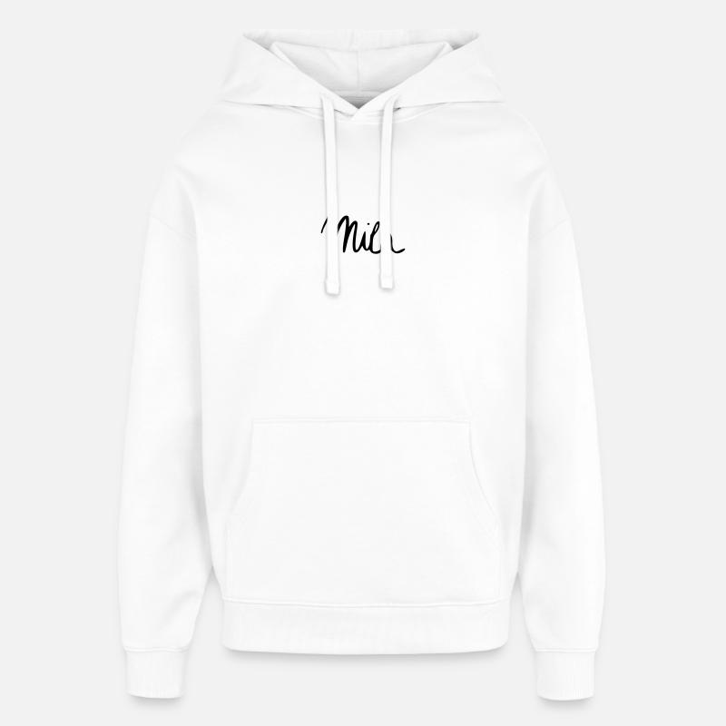 Mila - Sweat à capuche unisexe Stanley/Stella Oversized - blanc