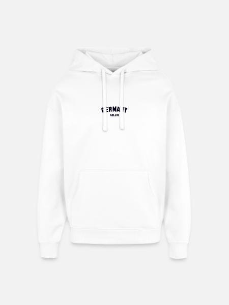 SELLIN Germany - Oversized Unisex Hoodie von Stanley/Stella - Weiß