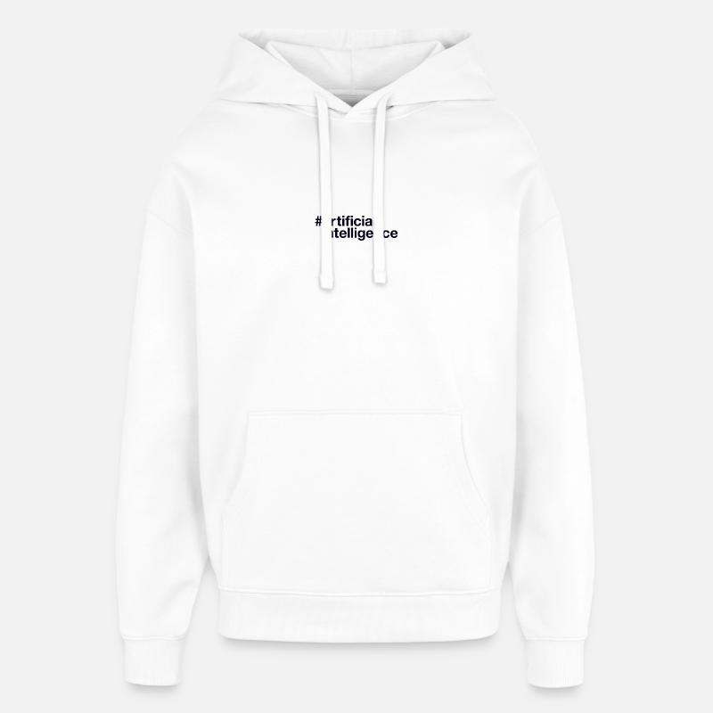 Intelligence artificielle Ki - Sweat à capuche unisexe Stanley/Stella Oversized - blanc