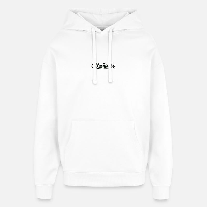 Attachiante :) - Sweat à capuche unisexe Stanley/Stella Oversized - blanc