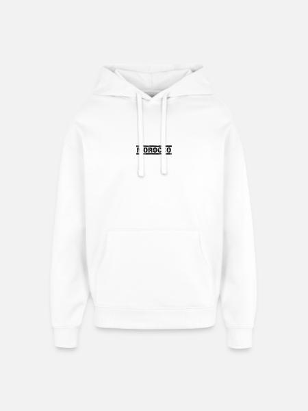 Morocco - Oversized Unisex Hoodie by Stanley/Stella - white