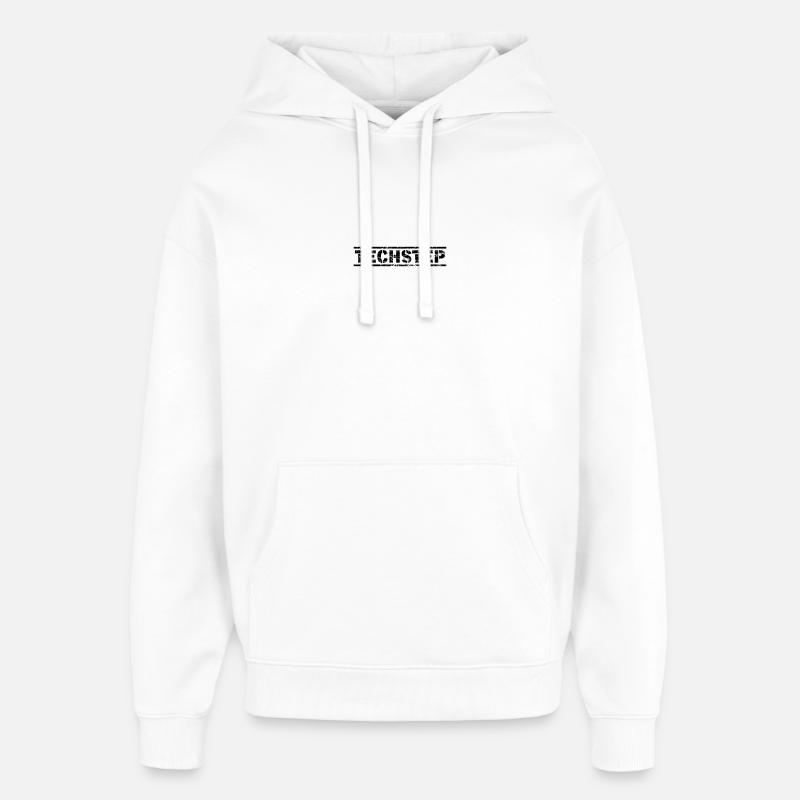 Techstep - Oversized Unisex Hoodie von Stanley/Stella - Weiß