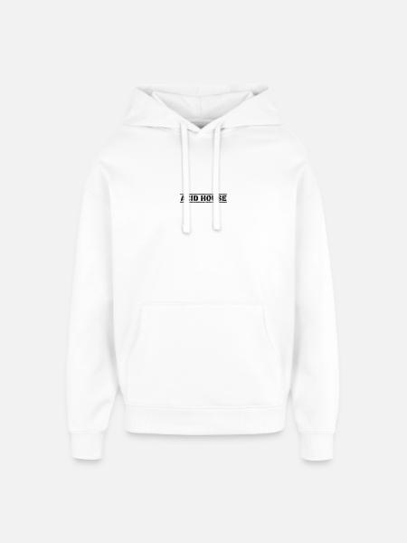Acid House - Oversized Unisex Hoodie by Stanley/Stella - white