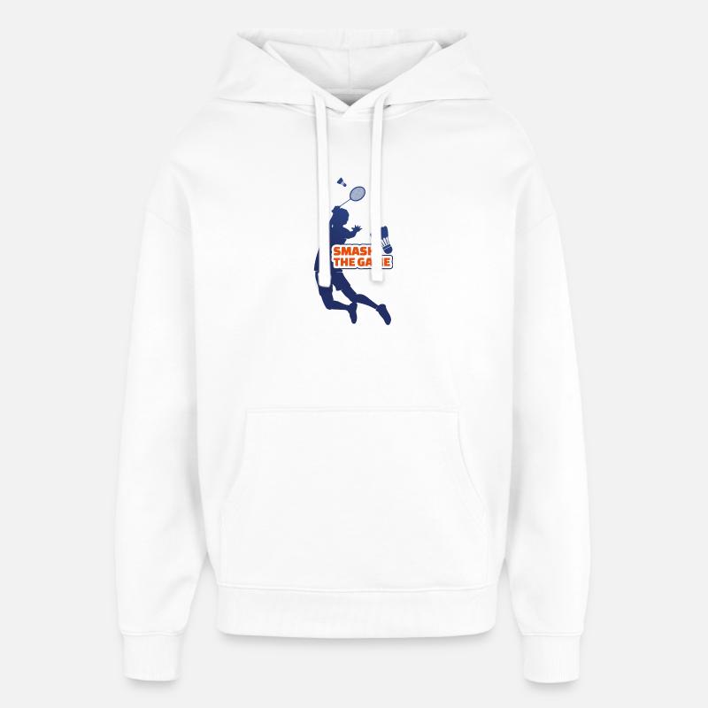 Smash the game by Helfspawn - Sweat à capuche unisexe Stanley/Stella Oversized - blanc