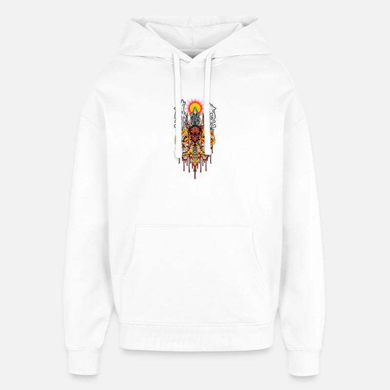 Magie - Sweat à capuche unisexe Stanley/Stella Oversized - blanc