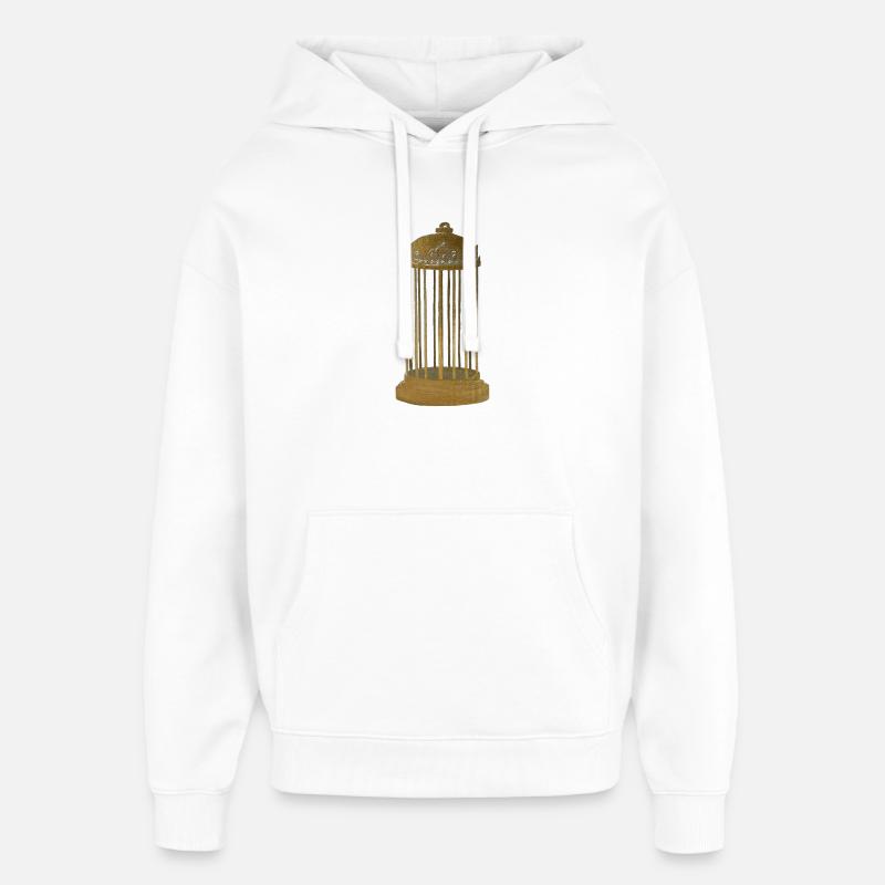 Cage d’Or - Sweat à capuche unisexe Stanley/Stella Oversized - blanc