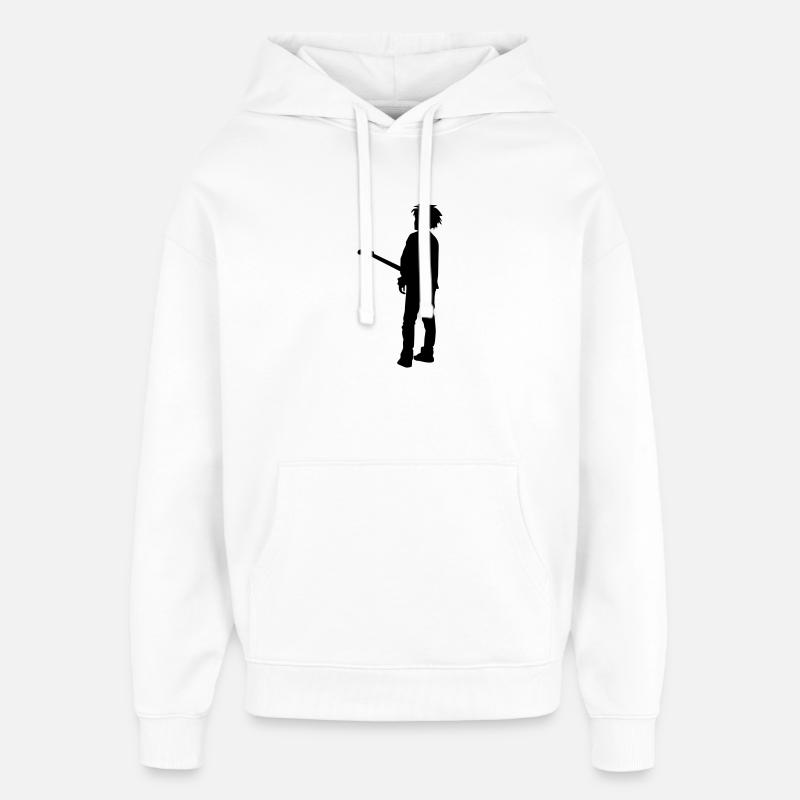 robert - Oversized Unisex Hoodie von Stanley/Stella - Weiß