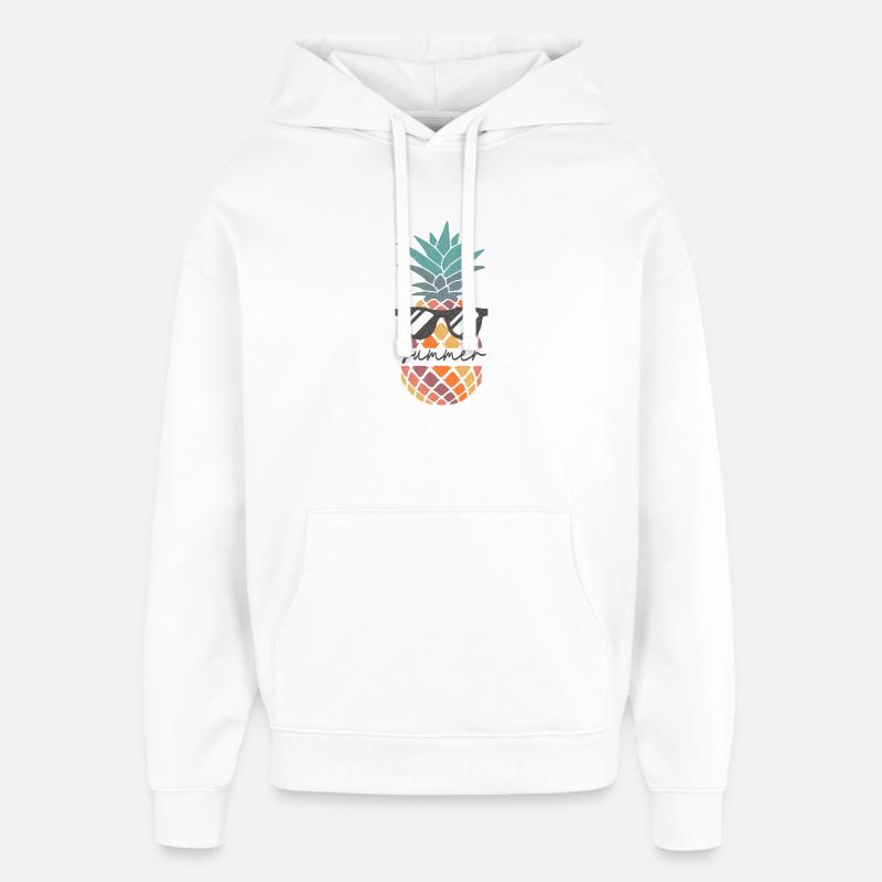 Été - Sweat à capuche unisexe Stanley/Stella Oversized - blanc