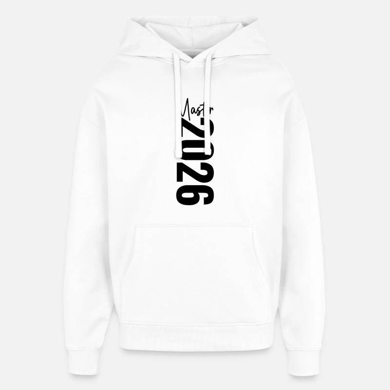 Master 2026 - Sweat à capuche unisexe Stanley/Stella Oversized - blanc