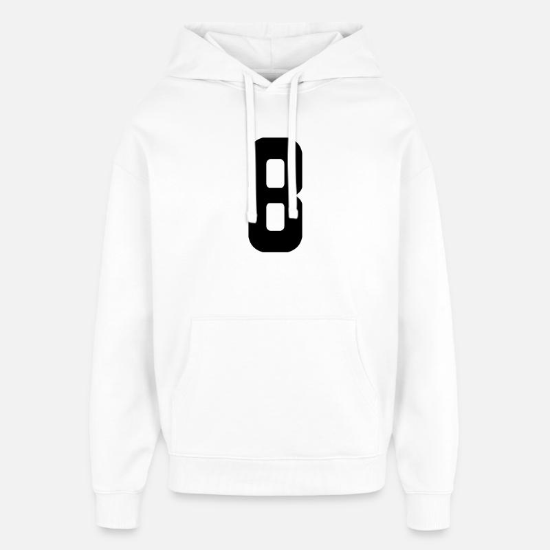 8 - Sweat à capuche unisexe Stanley/Stella Oversized - blanc