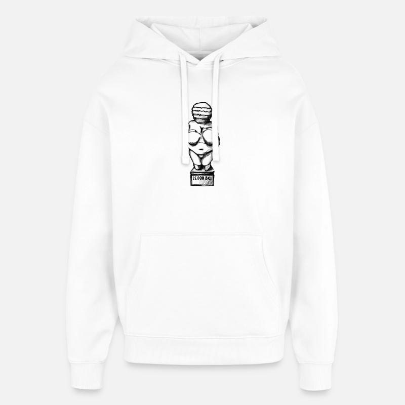 Vénus BC - Sweat à capuche unisexe Stanley/Stella Oversized - blanc