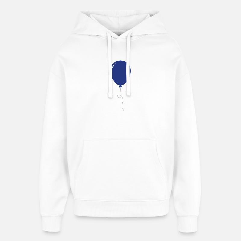 Ballon - Sweat à capuche unisexe Stanley/Stella Oversized - blanc