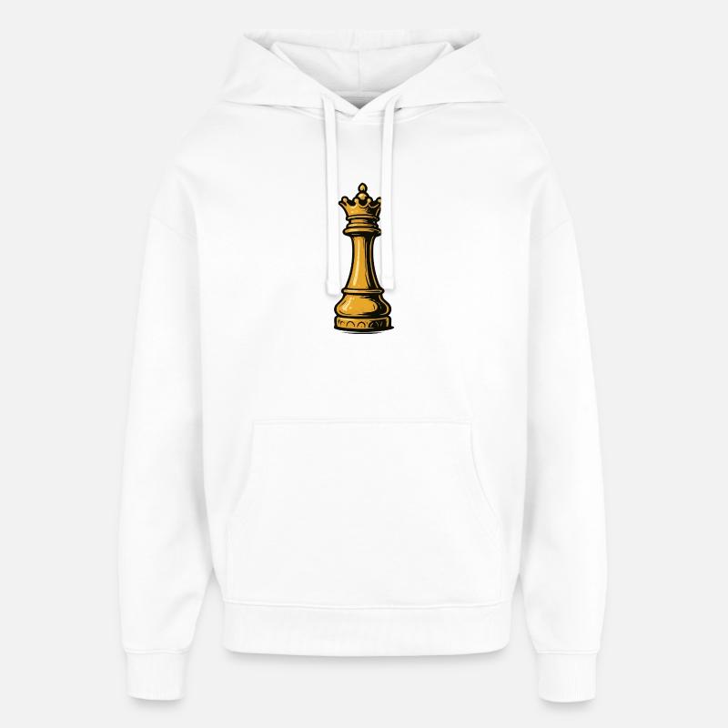 Dames - Sweat à capuche unisexe Stanley/Stella Oversized - blanc