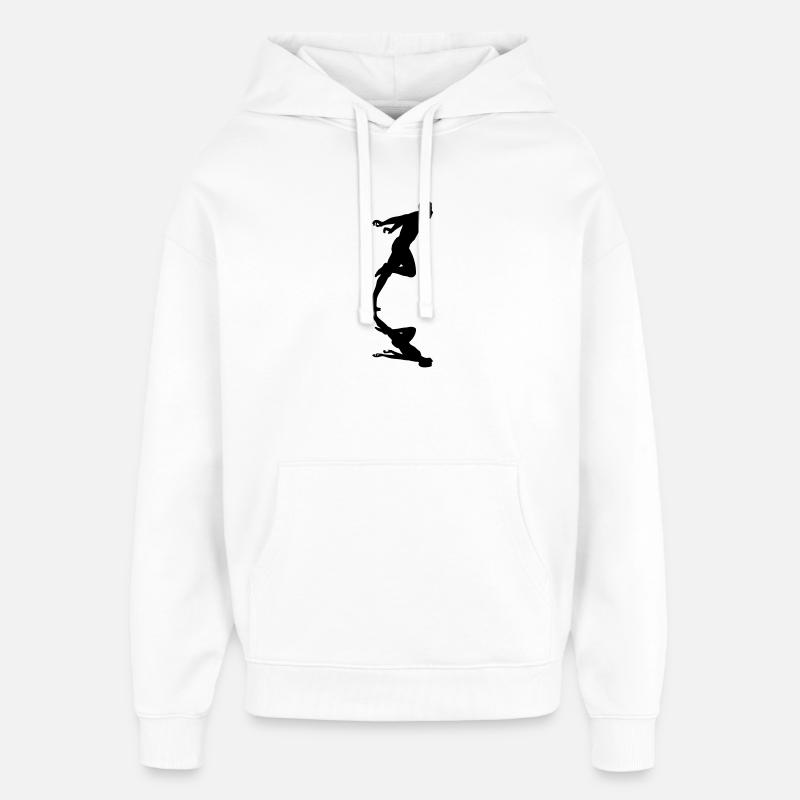 évêque - Sweat à capuche unisexe Stanley/Stella Oversized - blanc