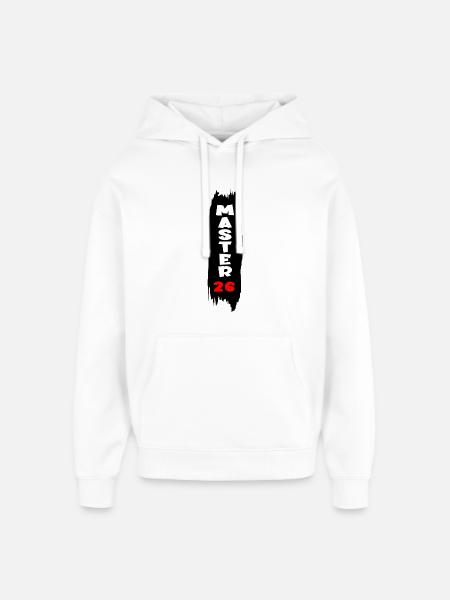 Master 2026 - Sweat à capuche unisexe Stanley/Stella Oversized - blanc