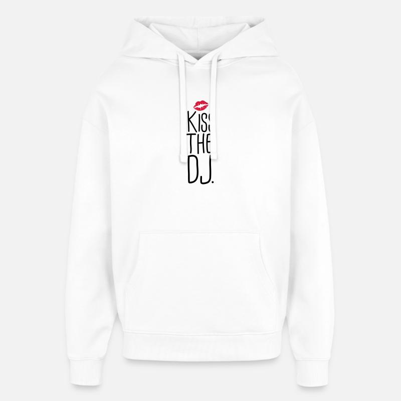 dj - Sweat à capuche unisexe Stanley/Stella Oversized - blanc