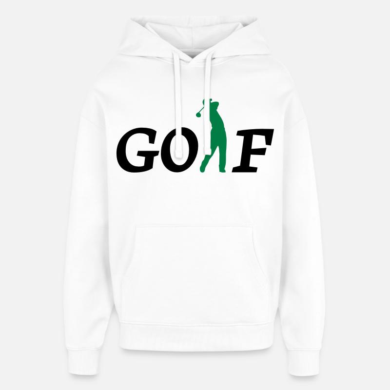 golf - Sweat à capuche unisexe Stanley/Stella Oversized - blanc