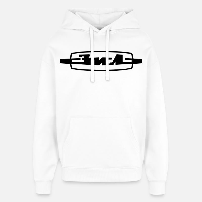 ZIL - Sweat à capuche unisexe Stanley/Stella Oversized - blanc