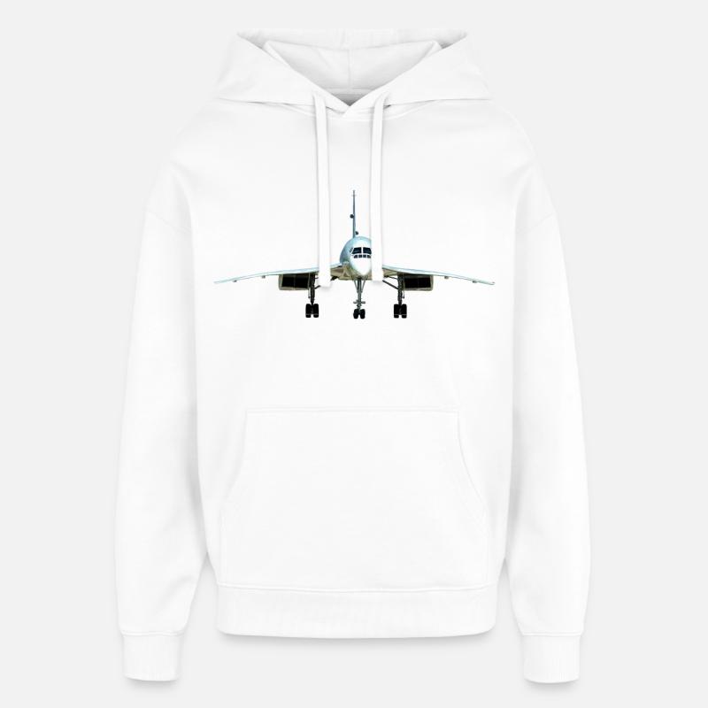 Concorde - Sweat à capuche unisexe Stanley/Stella Oversized - blanc