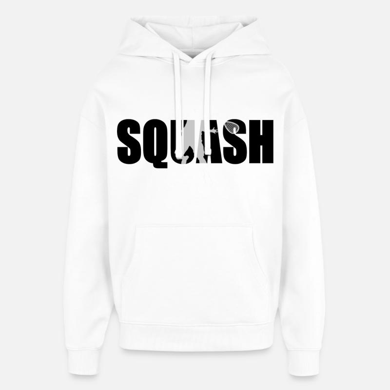 squash - Oversized Unisex Hoodie by Stanley/Stella - white