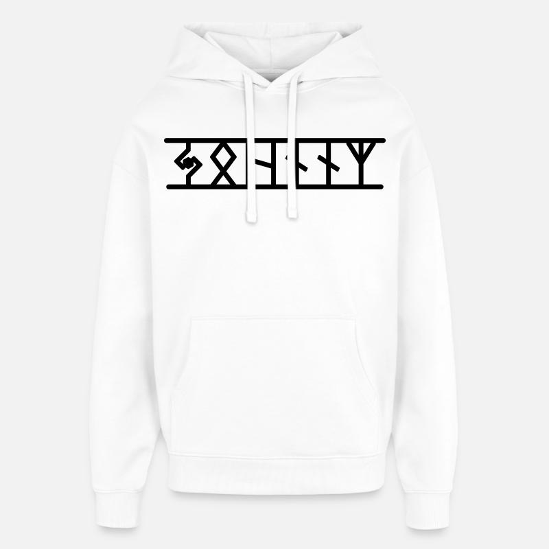 Johnny - Sweat à capuche unisexe Stanley/Stella Oversized - blanc