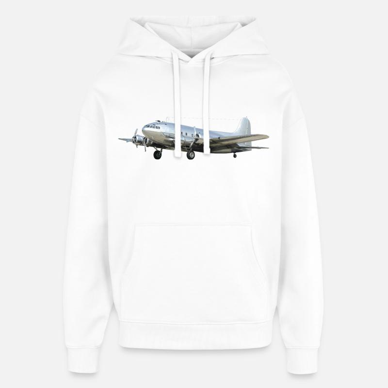 Modèle 307 Stratoliner - Sweat à capuche unisexe Stanley/Stella Oversized - blanc