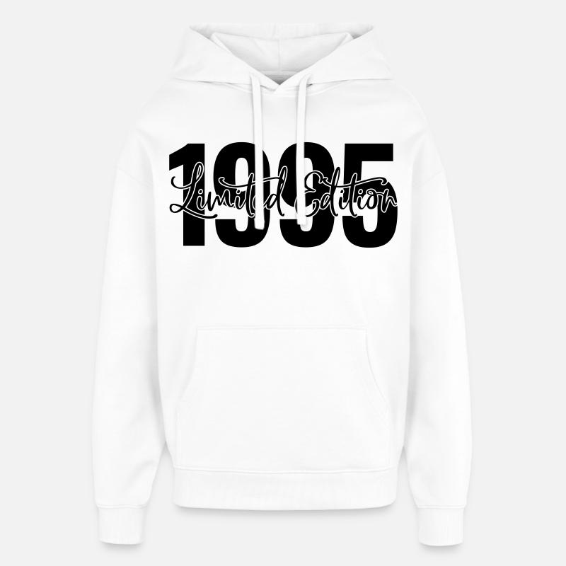 Edition limitée 1995 - Sweat à capuche unisexe Stanley/Stella Oversized - blanc