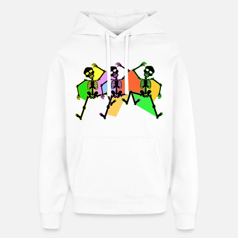 Danse - Sweat à capuche unisexe Stanley/Stella Oversized - blanc