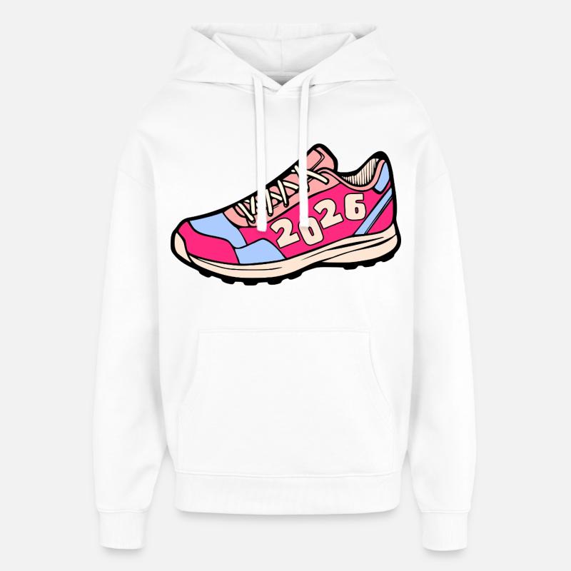 EN 2026 - Sweat à capuche unisexe Stanley/Stella Oversized - blanc
