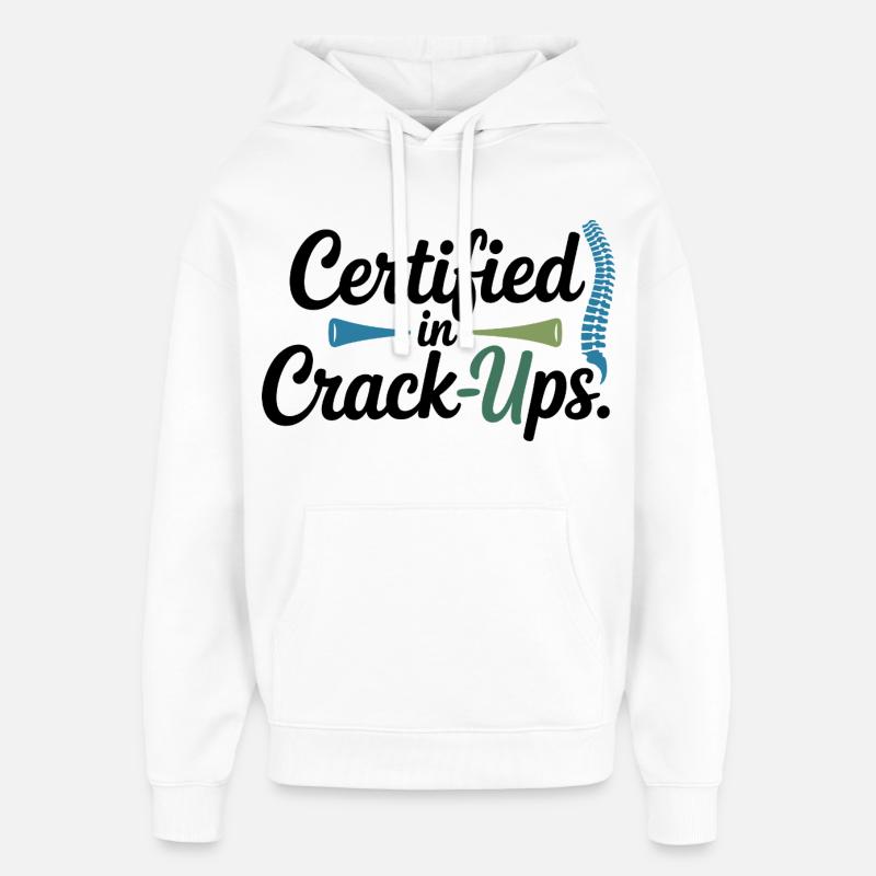 Chiropractor Alignment Is Everything Professional - Oversized Unisex Hoodie by Stanley/Stella - white