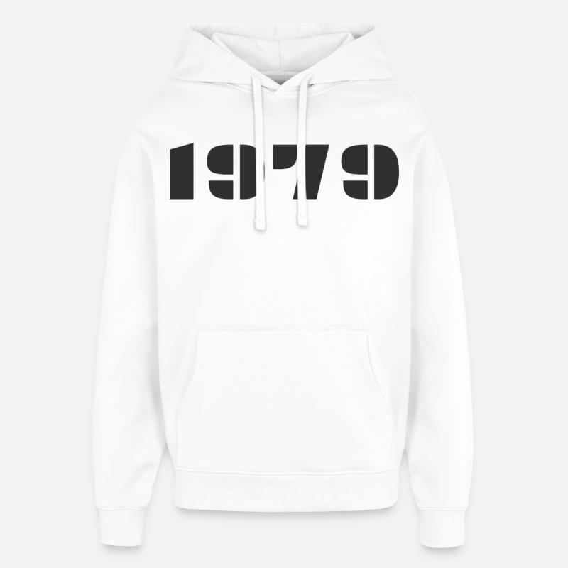 1979 - Sweat à capuche unisexe Stanley/Stella Oversized - blanc