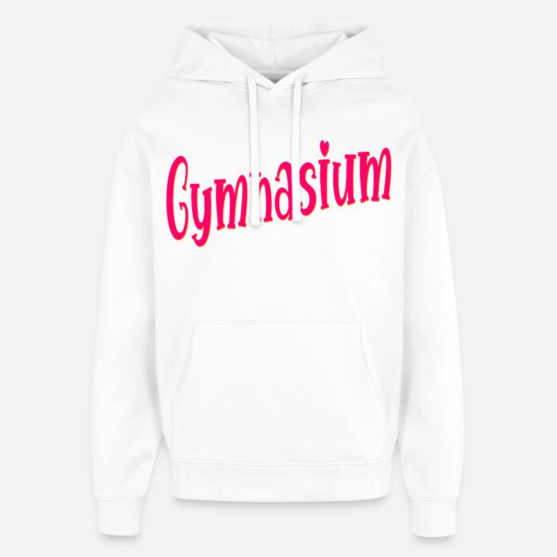 Changement d’école École grammaticale - Sweat à capuche unisexe Stanley/Stella Oversized - blanc