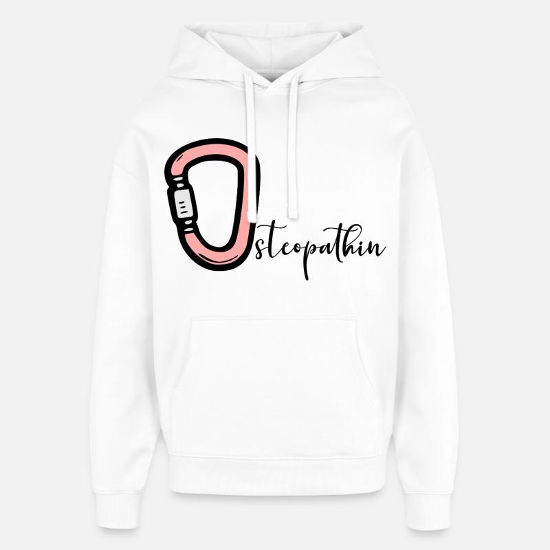 Osteopathy Osteopath - Oversized Unisex Hoodie by Stanley/Stella - white